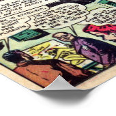 Vintage Romantik Poster (Ecke)