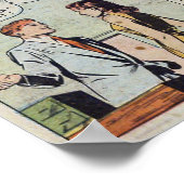 Vintage Romantik Poster (Ecke)