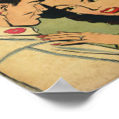 Vintage Romantik Poster (Ecke)