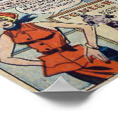 Vintage Romantik Poster (Ecke)