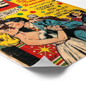 Vintage Romantik Poster (Ecke)