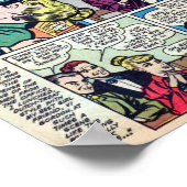 Vintage Romantik Poster (Ecke)