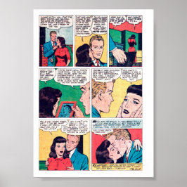 Vintage Romantik Poster