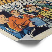 Vintage Romantik Poster (Ecke)