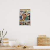 Vintage Romantik Poster (Küche)