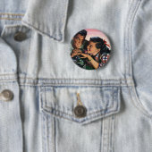 Vintage Romantik, Schulliebe in der Liebe Button (Beispiel)