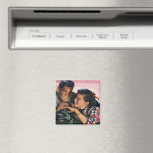 Vintage Romantik, Schulliebe in der Liebe Magnet (In Situ (Geschirrspüler))