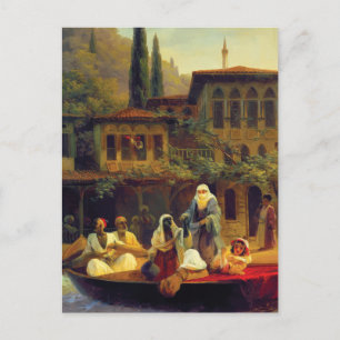 Vintage Romantik Türkei Kunstkarte Geschenk Postkarte