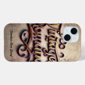 "Vintage romantische Träume" Case-Mate iPhone Hülle (Rückseite (Horizontal))