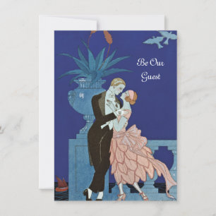 Vintage romantisches Paar ~ "Oui"