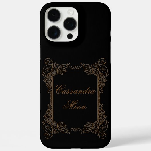 Vintage Romantisches Steampunk Märchen Case-Mate iPhone Hülle (Rückseite)