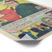 Vintage-Romanze Poster (Ecke)