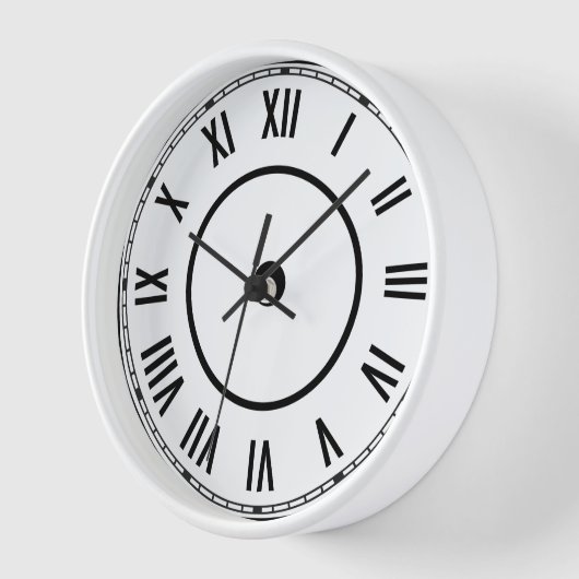 Vintage römische Numerus Uhr (Winkel)