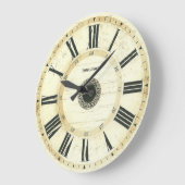 Vintage römische Numerus-Uhr Große Wanduhr (Winkel)