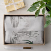 Vintage Rooster Bird Art Decoul Seidenpapier (Geschenk)