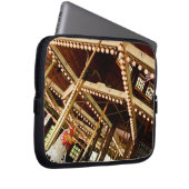 Vintage Rooster Carousel  Laptopschutzhülle (Vorne Rechts)