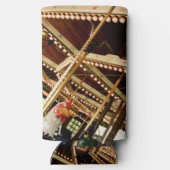 Vintage Rooster Carousel Selters Dosenkühler (Rückseite)