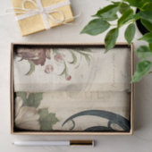 Vintage Rooster-Dekoupage Seidenpapier (Geschenk)