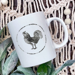 Vintage Rooster Kaffeetasse