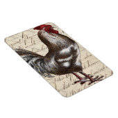 Vintage Rooster Magnet (Rechte Seite)