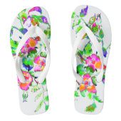 Vintage Rosa Badesandalen (Fußbett)