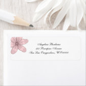 Vintage rosa Blume (Insitu)