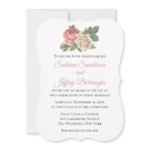 Vintage Rosa Blume Blumenzehen