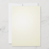 Vintage Rosa Blume Frühjahrsszension Einladung (Rückseite)