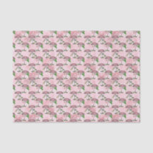 Vintage rosa Blume und Pilze