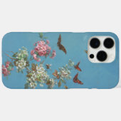 Vintage Rosa Blütenblume Case-Mate iPhone Hülle (Rückseite (Horizontal))
