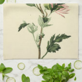 Vintage rosa Chrysantheme-Blume Handtuch (Gefaltet)