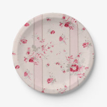Vintage rosa floral