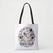 Vintage Rosa Gothic-Geist Halloween-Grafik
