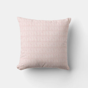Vintage-Rosa-Karo-Gingham-Coquette Kissen