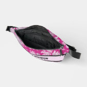 Vintage Rosa-Magentoilette Bauchtasche (Offen)