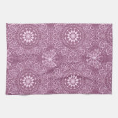 Vintage-Rosa-Muster Handtuch (Horizontal)