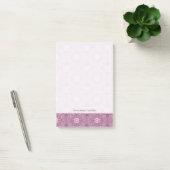 Vintage-Rosa-Muster Post-it Klebezettel (Büro)