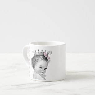 Vintage Rosa Prinzessin Babytassen Espressotasse