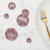 Vintage Rosa-Rosa-Dusche Konfetti (Gruppe)