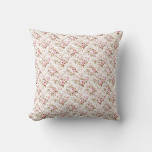Vintage-Rosa-Rosen Coquette Kissen