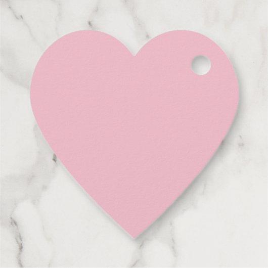 Vintage Rosa Rosen Geschenkanhänger (Rückseite)