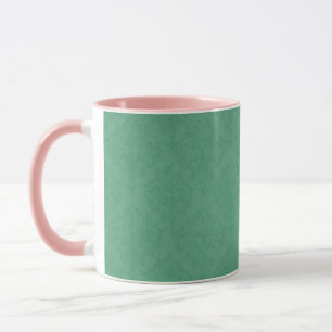 Vintage rosa Rosen verblasste Damaskus Personalisi Tasse