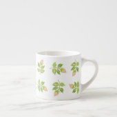 Vintage Rosa Rosenknospe Espresso Tasse (Rechts)