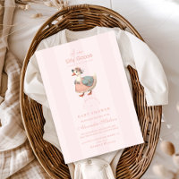 Vintage Rosa Silly Goose Baby Shower