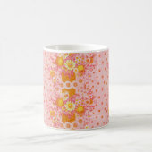 Vintage rosa Tasse (Mittel)