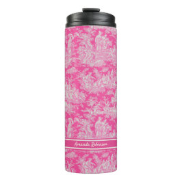 Vintage Rosa-Tube Thermosbecher