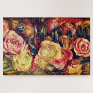 Vintage Rose (1912) von Pierre-Auguste Renoir Puzzle