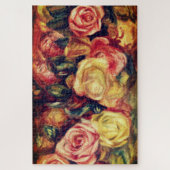 Vintage Rose (1912) von Pierre-Auguste Renoir Puzzle (Vertikal)