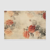 Vintage Rose 1 Dekopapier Seidenpapier (Vorderseite)