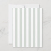 Vintage Rose Antik 4x5 Hochzeit Dankeschön Karte (Rückseite)